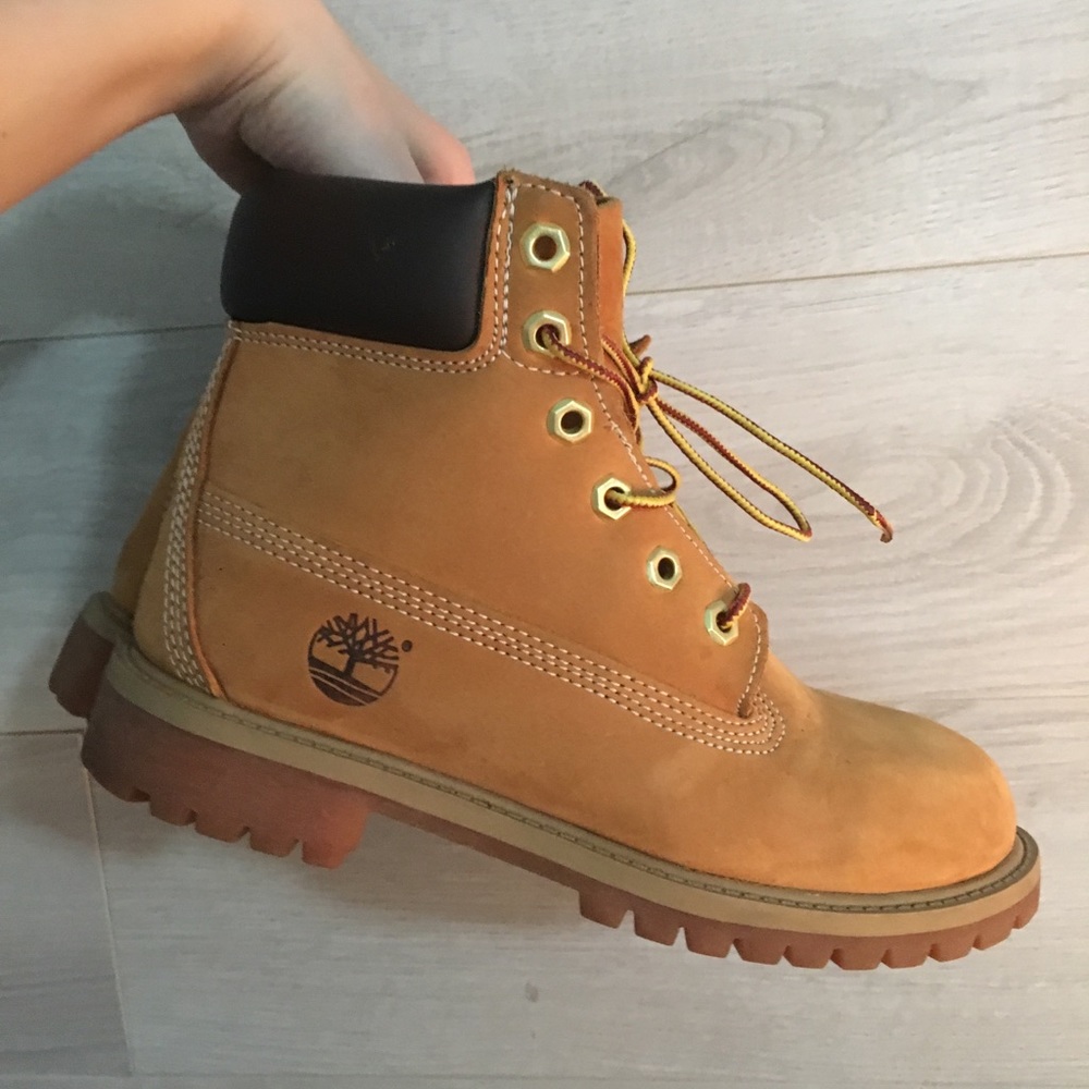 Size 4 Timberlands
